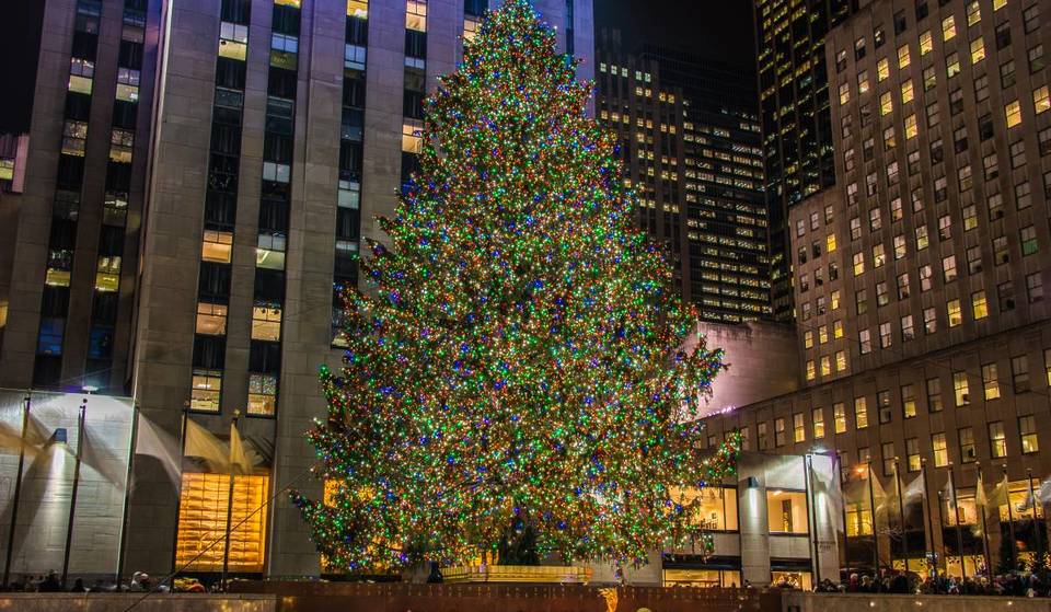 The Rockefeller Center Christmas Tree Has Been Turned Into Houses