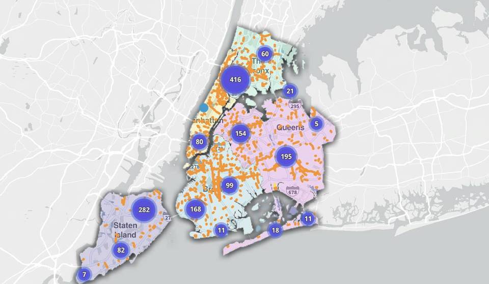 Questa mappa interattiva aggiornata mostra le 2.500 strade e intersezioni di New York intitolate a personaggi celebri