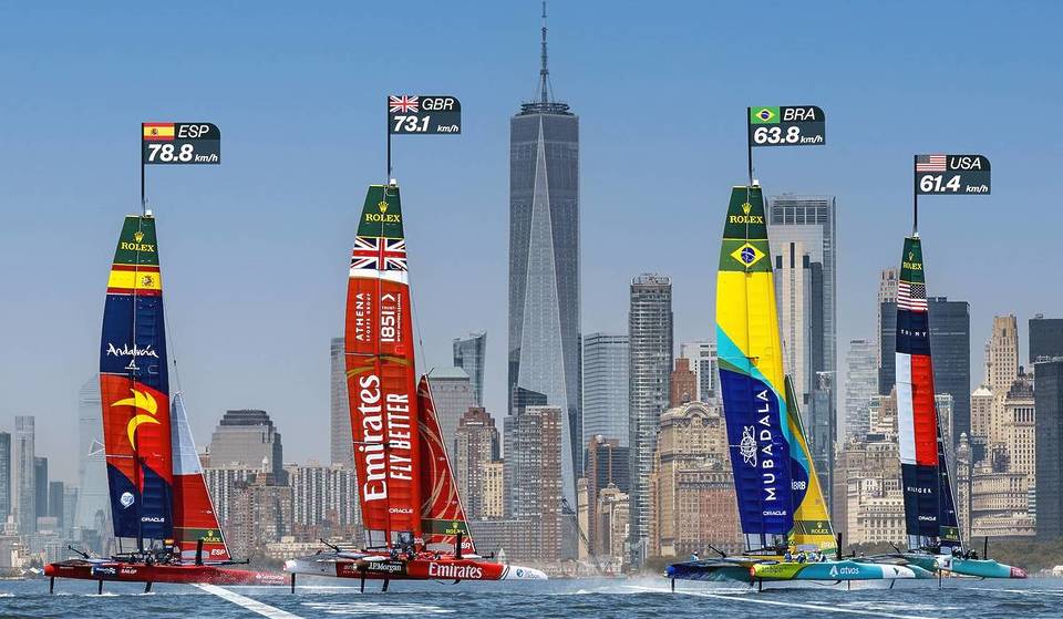 Deze wereldwijde hogesnelheidszeilwedstrijd keert terug naar NYC