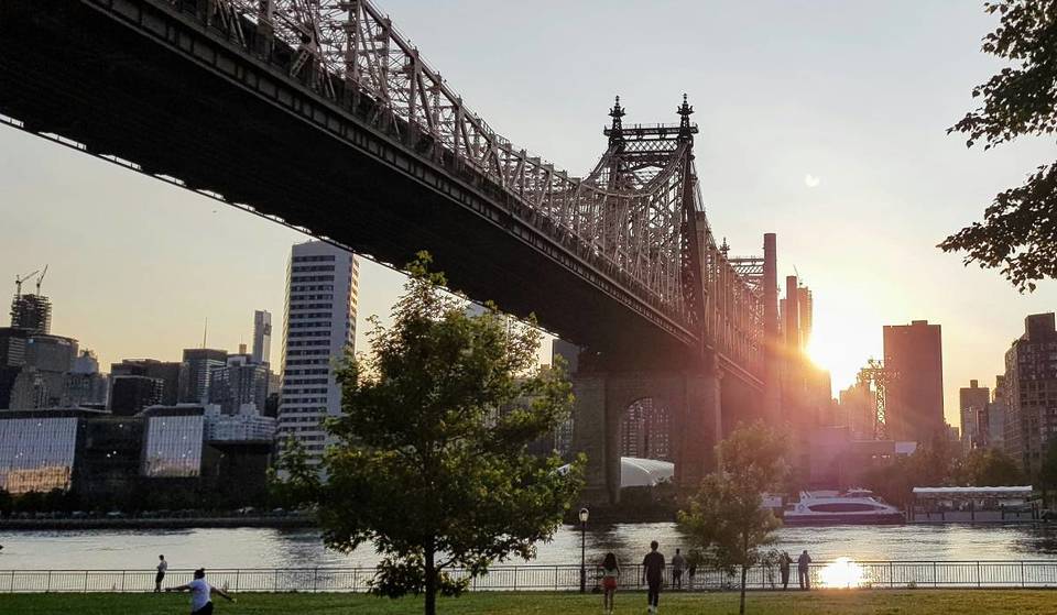 Queensboro Bridge Unveils Separate Paths For Cyclists & Pedestrians This Weekend After 4 Years Of Waiting