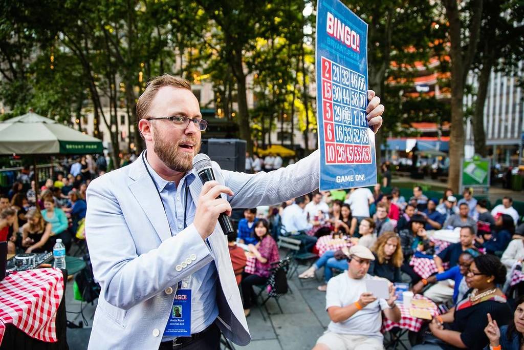 Bryant Park Bingo Spiel
