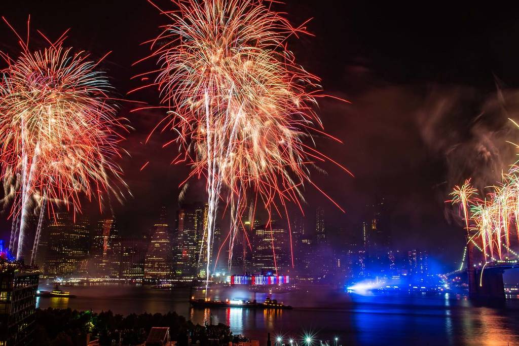 Los mejores lugares de Nueva York para ver los fuegos artificiales del ...