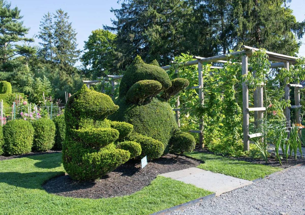 The Nation’s Oldest Topiary Garden Is 3 Hours From NYC—& It's Home To ...