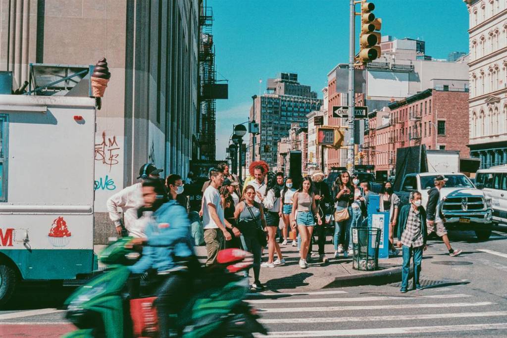 menschen in nyc