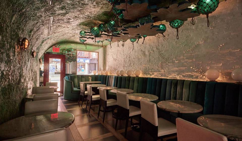 This East Village Newcomer Feels Like Dining Inside A Luxe Submarine–& It Serves Some Of The City’s Freshest Seafood