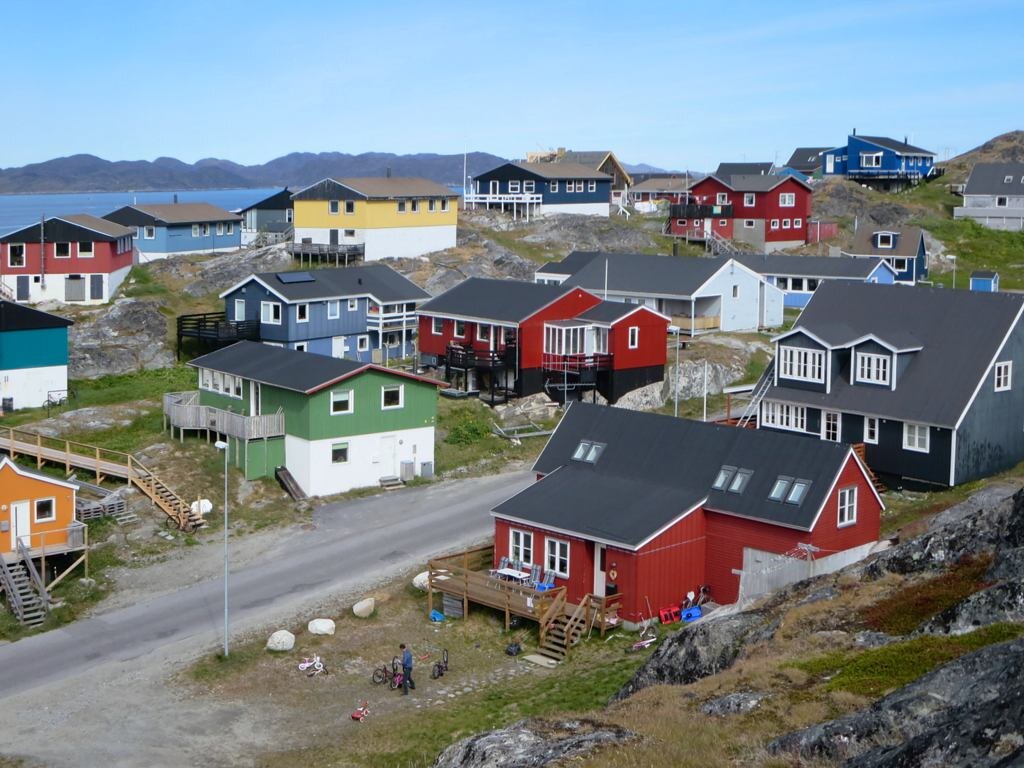 Colorful houses of Nuuk, Greenland