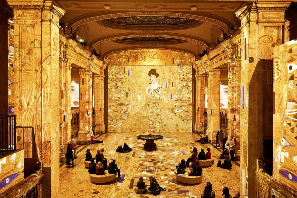 Get Enveloped In The Golden Hues Of Klimt’s Oeuvre At This 360° Experience In NYC
