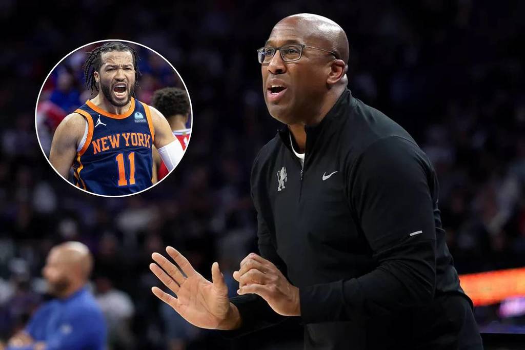 La imagen muestra a Mike Brown, el nuevo entrenador de los Knicks
