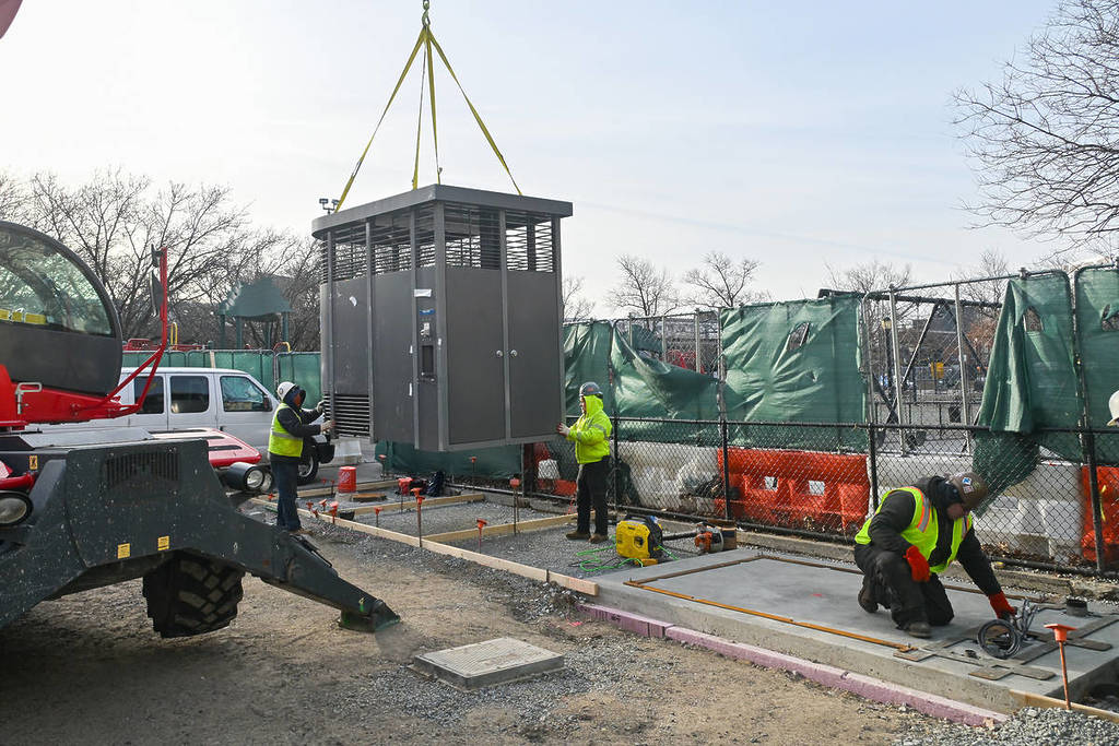Portland Loo wird in NYC installiert