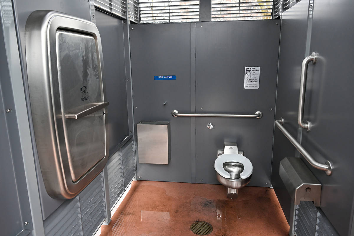 Portland Loo interior