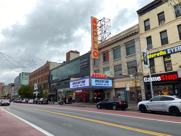 The Apollo Theater in Harlem