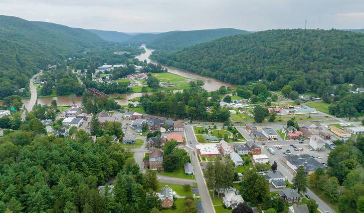 Esta cidade escondida à beira do rio em Catskills é um dos segredos de verão mais bem guardados de Nova York &#8211; a apenas 2,5 horas de Nova York