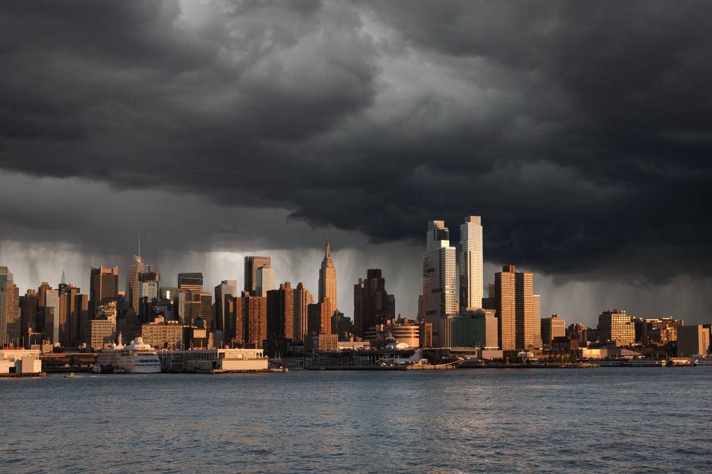 Nuvens sobre Nova York