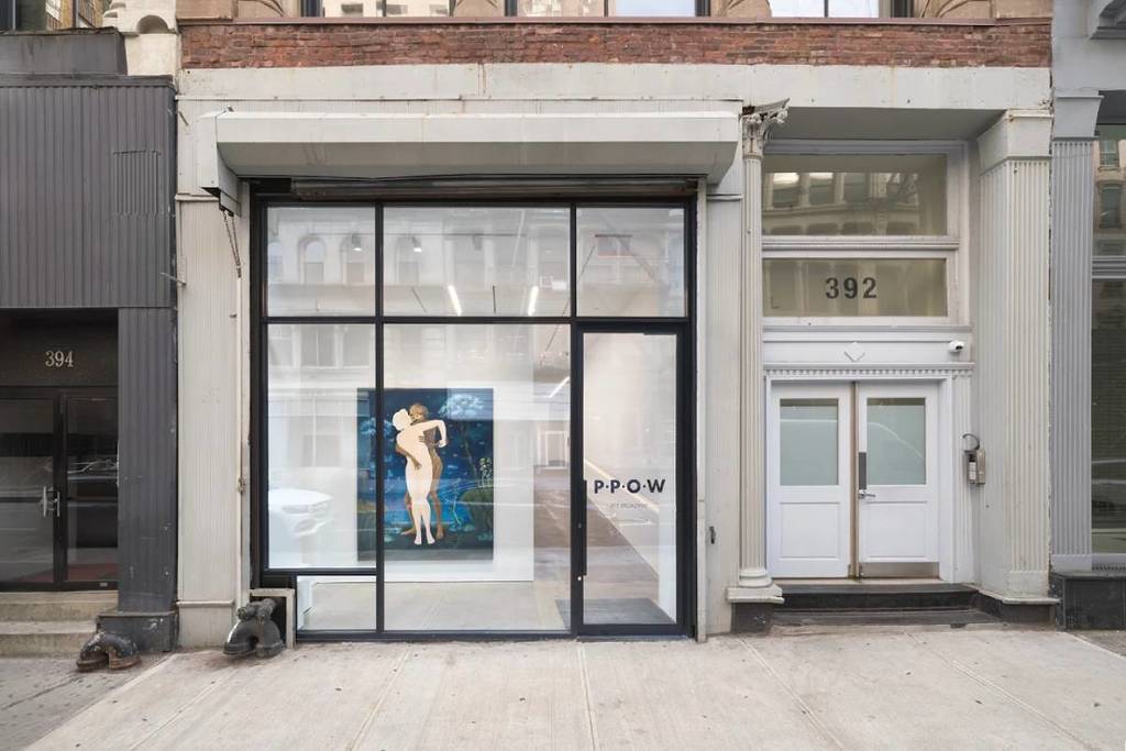 Esterno della galleria PPOW a NYC