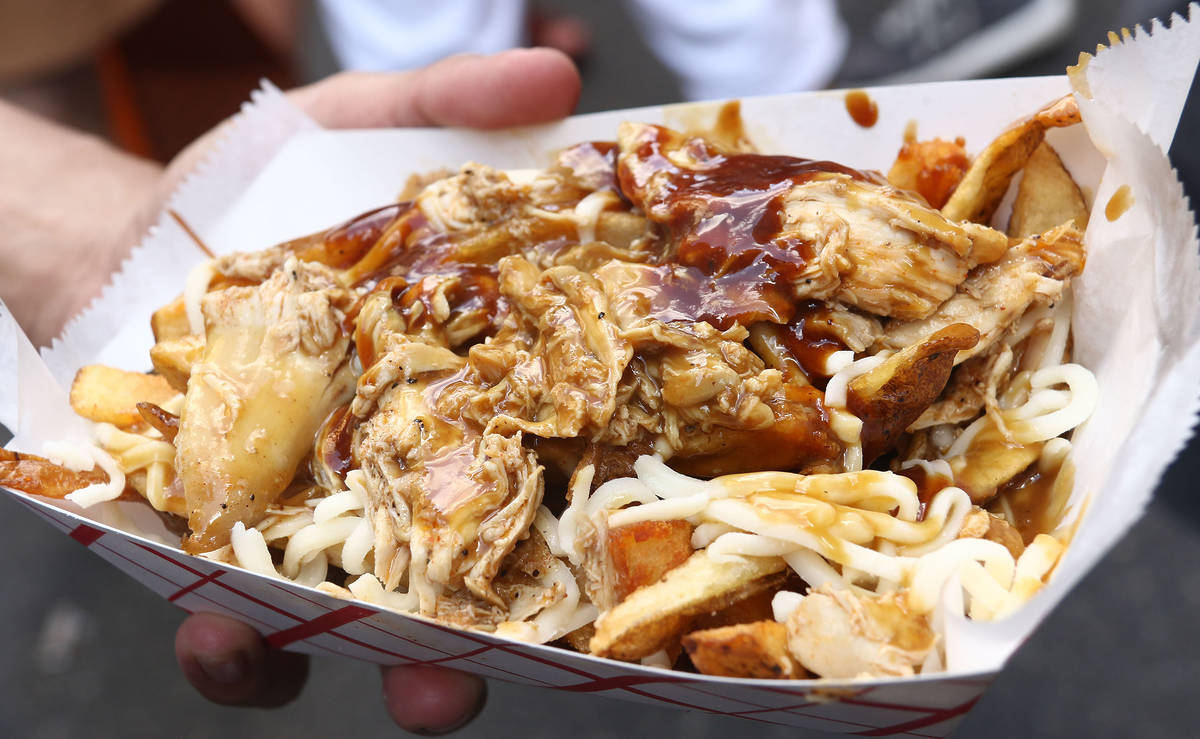 Poutine from NYC Bastille Day Festival