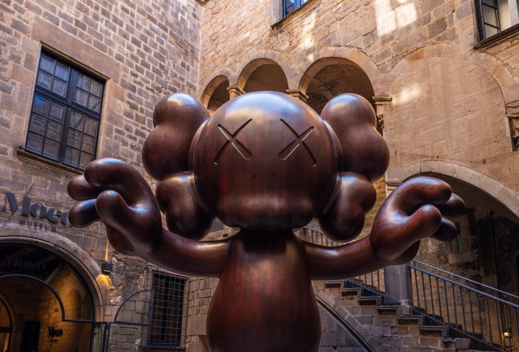 KAWS "Companion" in Barcelona, Spain