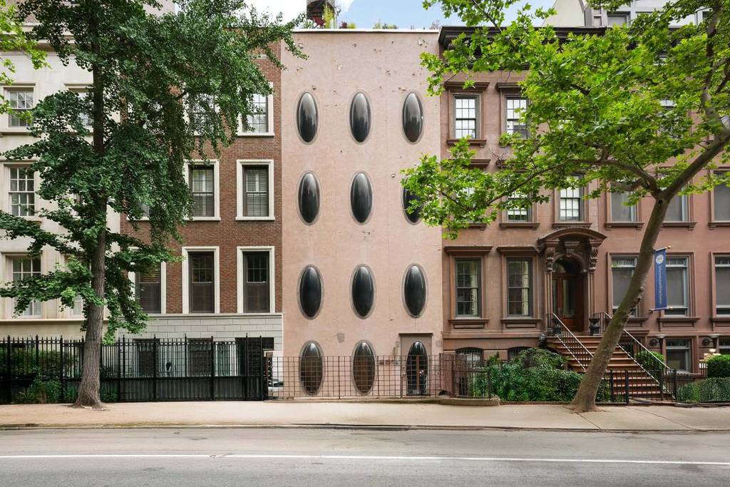 Exterior de la emblemática Casa Burbuja de Nueva York