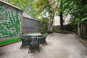 Backyard of the iconic NYC Bubble House