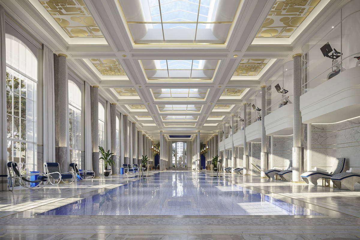 Starlight Pool in Waldorf Astoria