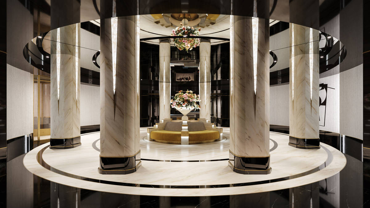 Lobby of the Waldorf Astoria