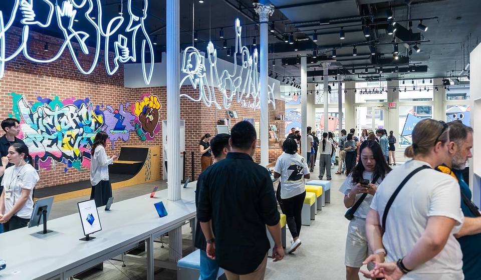 A Free Interactive Samsung Galaxy AI Pop-Up Experience Is Open In SoHo