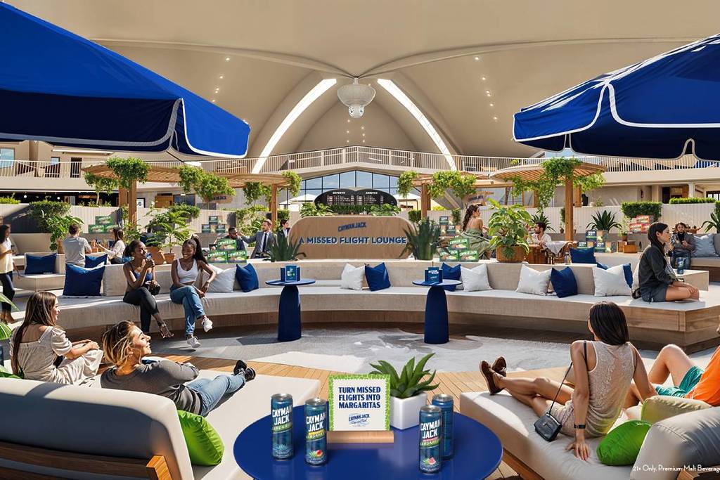 Der Cayman Club Eine Lounge für verpasste Flüge