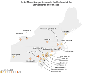 Rental Market Competitiveness in the Northeast at theStart of Rental Season 2025