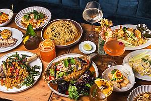food from Glin Thai Bistro