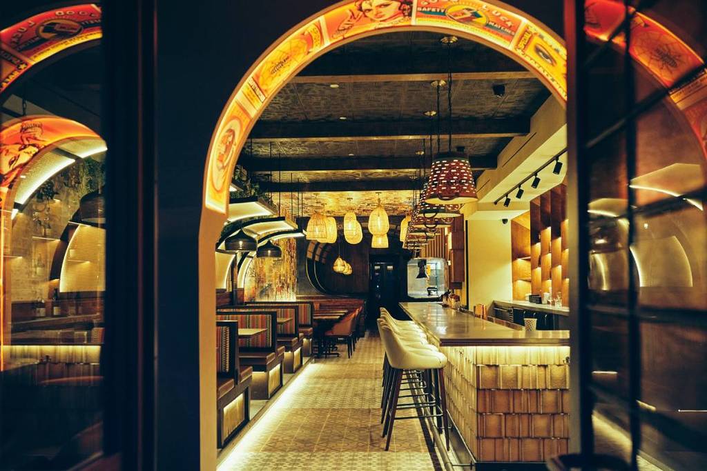 Interior of Adda, East Village