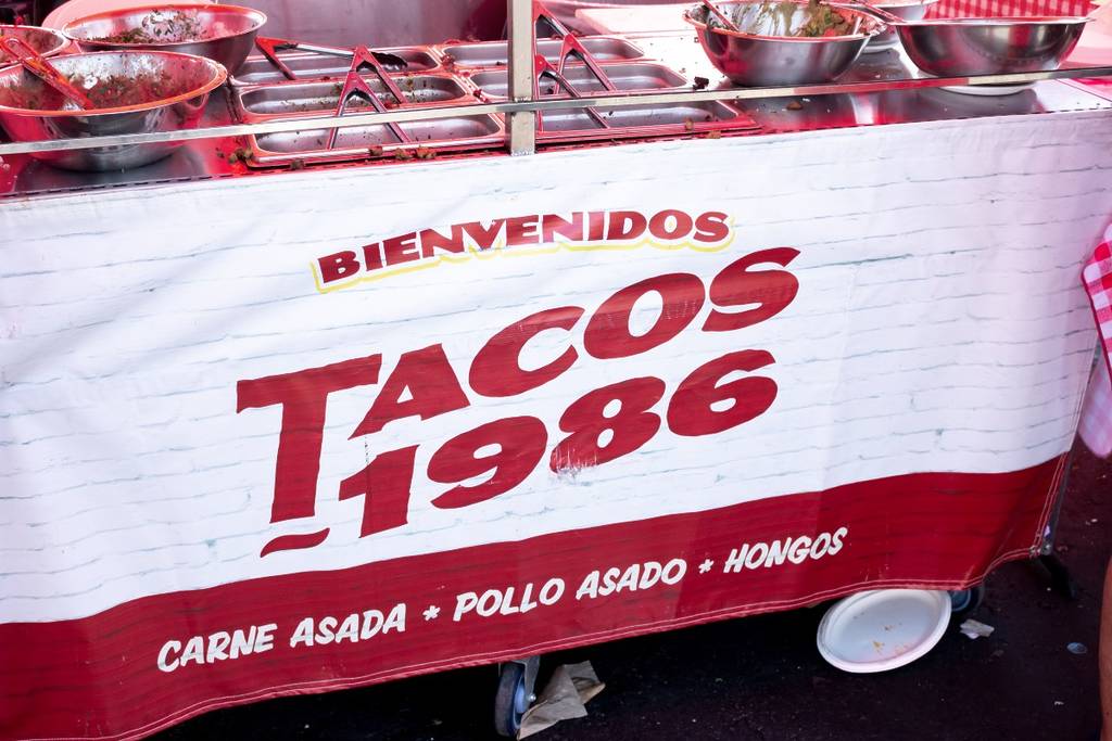 Tacos 1986 stand