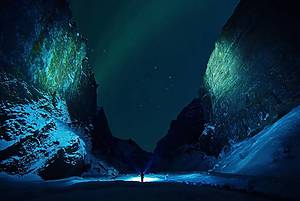 Stakkholtsgja canyon, Iceland