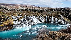 Gullfoss Falls, Gullfossi, Iceland