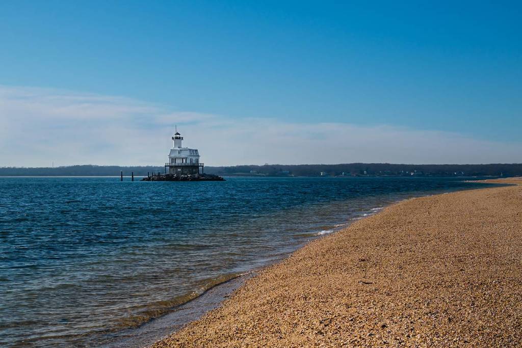 Faro del Parque Estatal de Orient Point, Nueva York