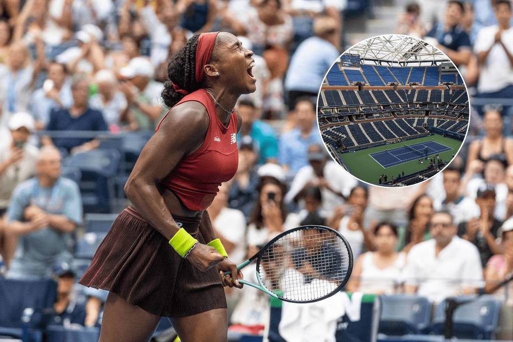 La imagen muestra los nuevos aspectos del US Open 2025 en Nueva York