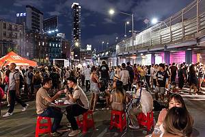 People at Chinatown Night Market