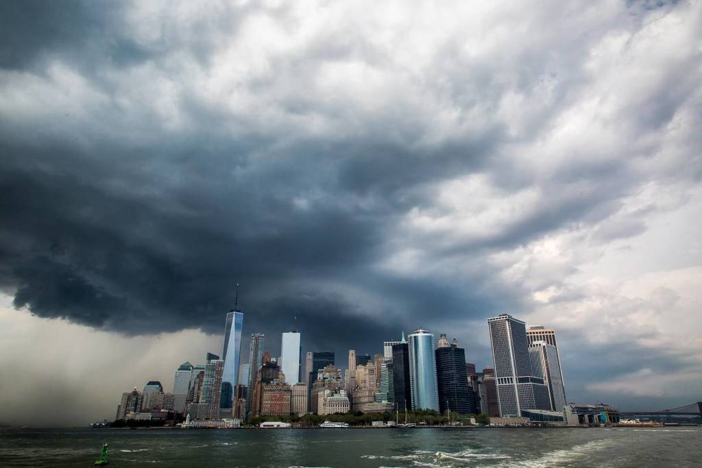 Tempête à New York