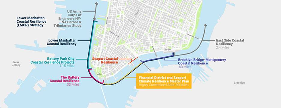 Graphic of Wagner Park flood protection