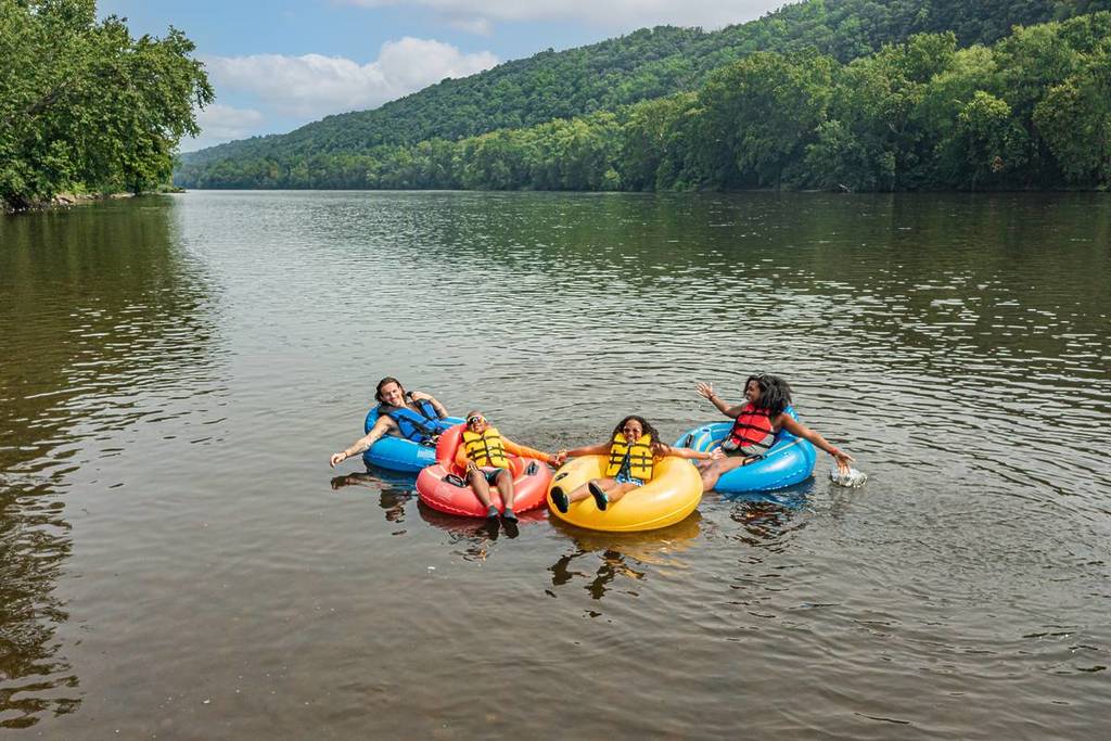 Uno de los mejores ríos de EE.UU. para hacer tubing está a menos de 90 minutos de Nueva York: perfecto para una excursión de fin de verano