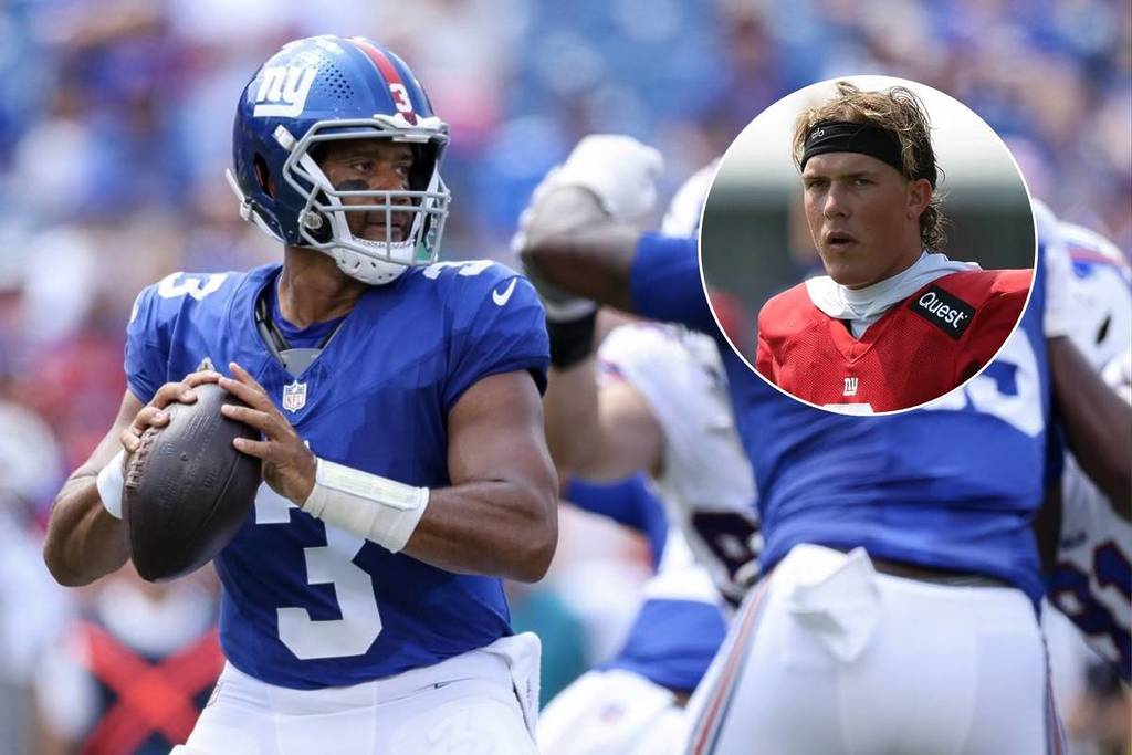 Das Bild zeigt das erste NFL Preseason-Spiel der Giants
