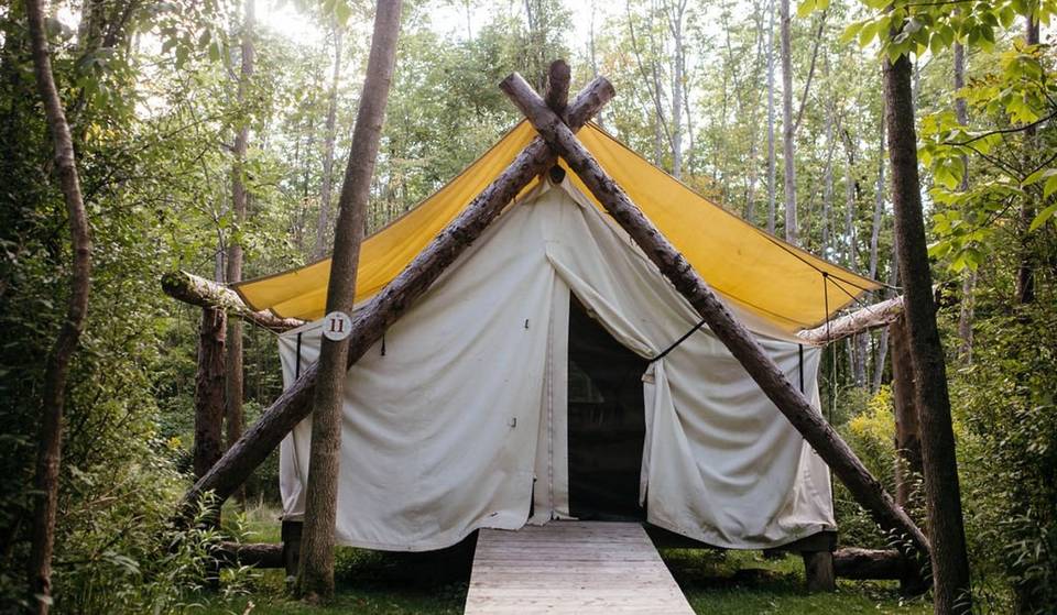 Dormir dans des tentes de style safari dans les Finger Lakes – avec des chutes d&rsquo;eau, des gorges et des randonnées épiques à quelques pas de là