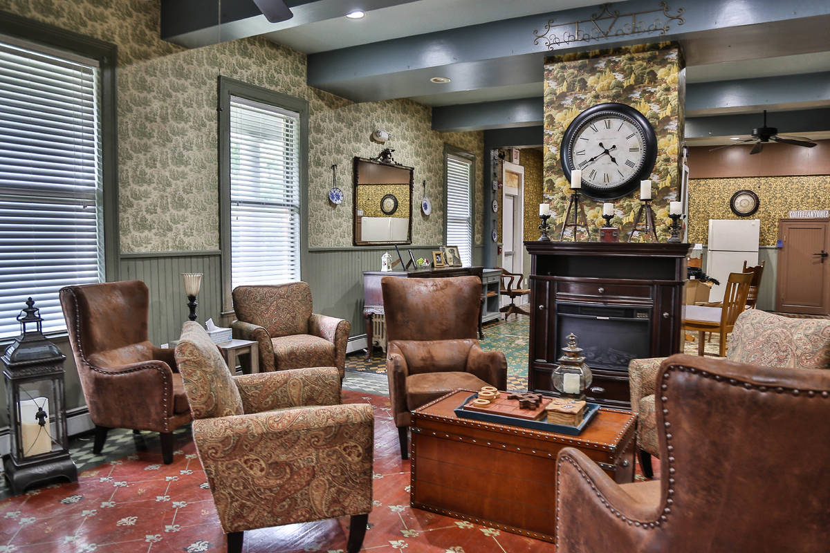 The great room in the Shanley Hotel