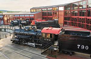 Steamtown National Historic Site, Museum in Scranton, Pennsylvania, USA