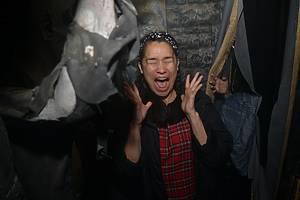 The inside of Pure Terror Scream Park