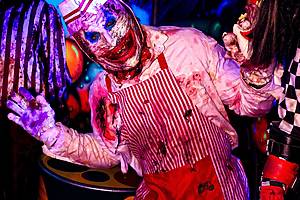 The inside of Pure Terror Scream Park