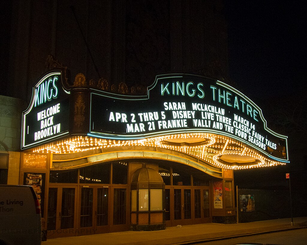 Outside Kings Theater
