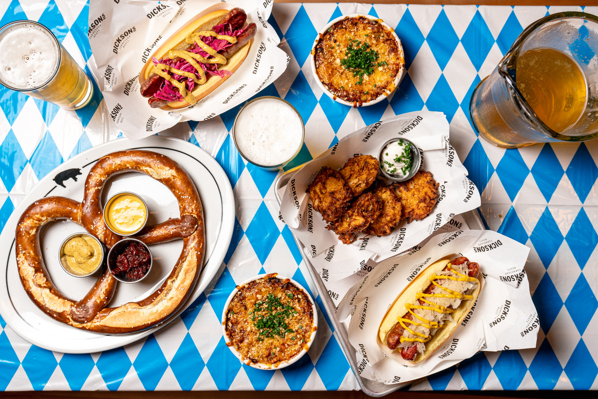 Oktoberfest table spread
