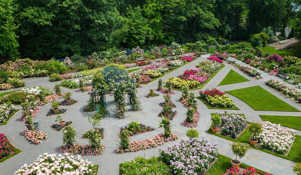 Le « joyau de la couronne » de New York est officiellement le plus beau jardin de l&rsquo;État – célèbre pour sa serre victorienne et ses fleurs saisonnières