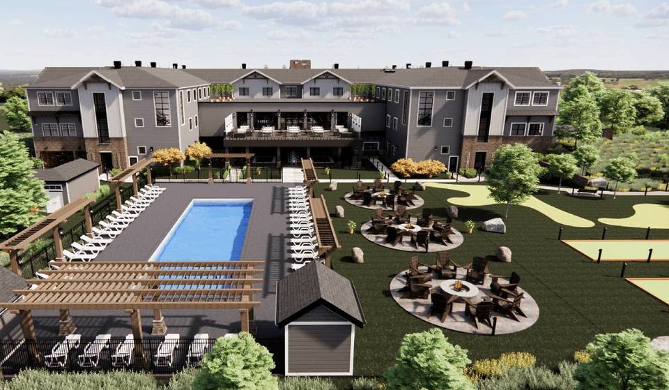 Dit gloednieuwe Finger Lakes Resort is net geopend in Upstate NY met Farm-To-Fork dineren, een 9-holes Putting Green, en een luxe Spa
