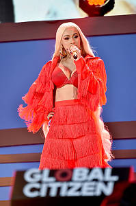 NEW YORK, NY - SEPTEMBER 29: Cardi B performs onstage during the 2018 Global Citizen Festival: Be The Generation in Central Park on September 29, 2018 in New York City. (Photo by Theo Wargo/Getty Images for Global Citizen)