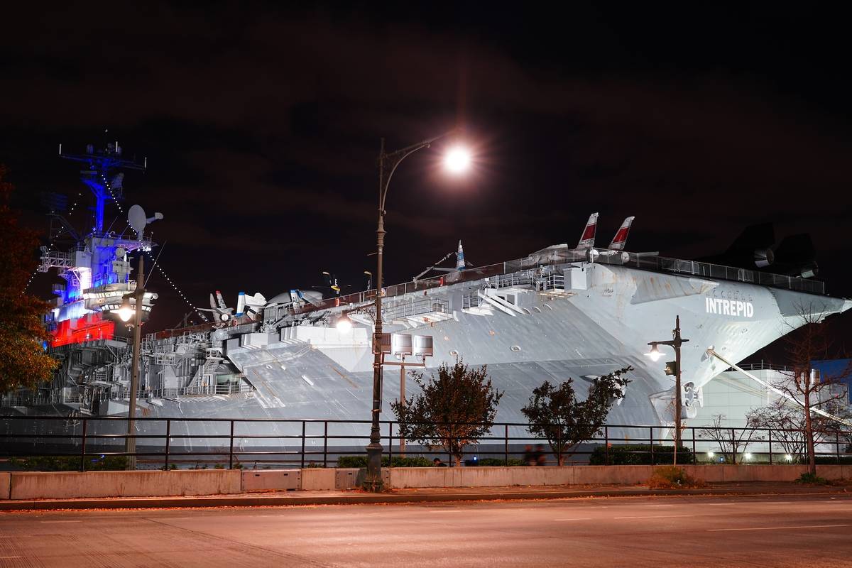 Sleepovers At The Intrepid Are Underway With A Halloween-Themed Event ...